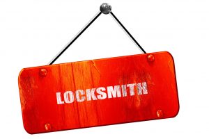 55906847 - locksmith, 3d rendering, red grunge vintage sign